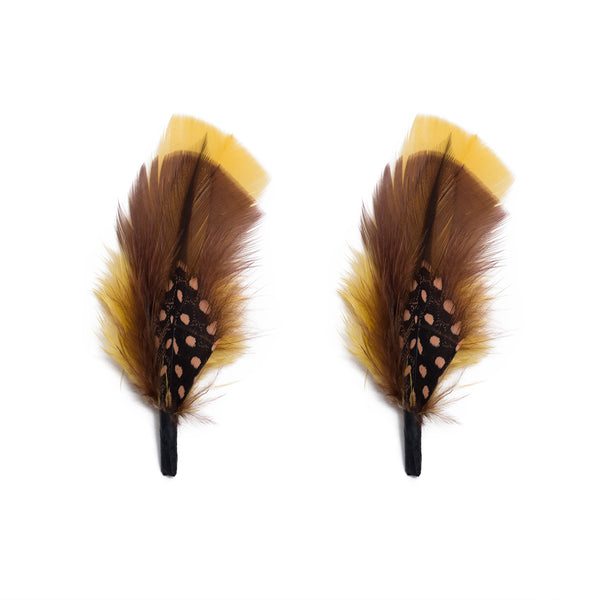 Colorful Bird Feathers- Spandex Global