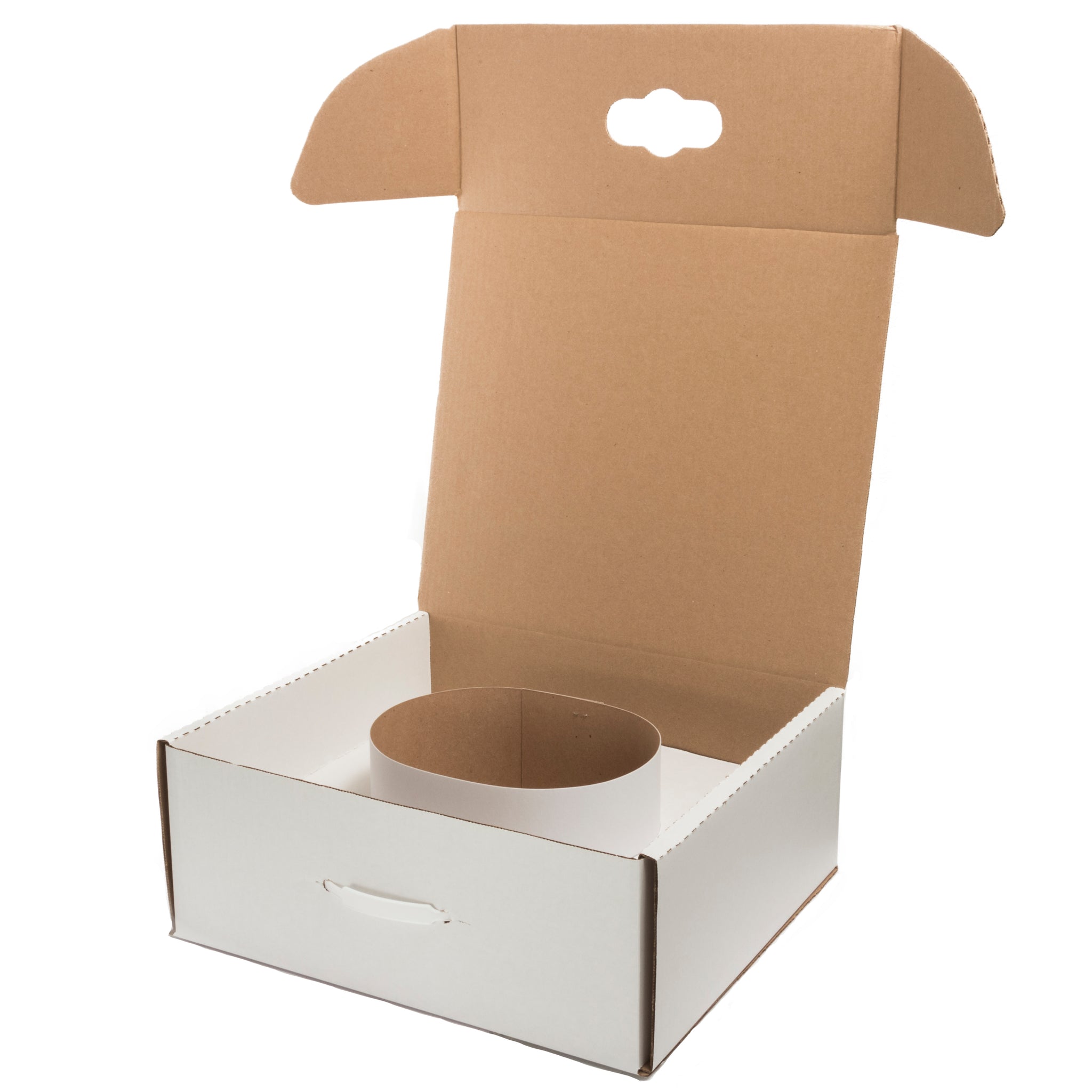 cardboard hat box